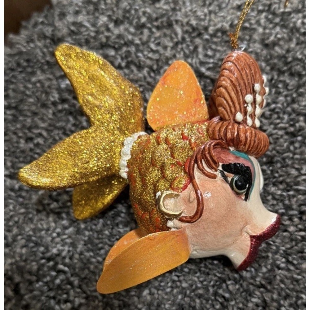 KATHERINE'S Collection KISSING FISH Ornament